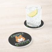 Dessous De Verre En Grès Corgi (Côté)