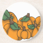 Dessous De Verre En Grès Correctif citrouille (Devant)