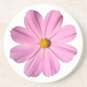 Dessous De Verre En Grès Cosmos roses (Devant)