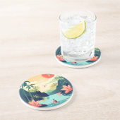 DESSOUS DE VERRE EN GRÈS COSTA RICA #1 (Côté)