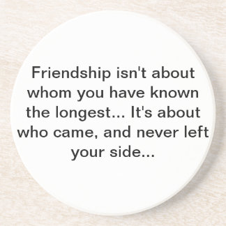 Dessous De Verre En Grès coster d'amitié