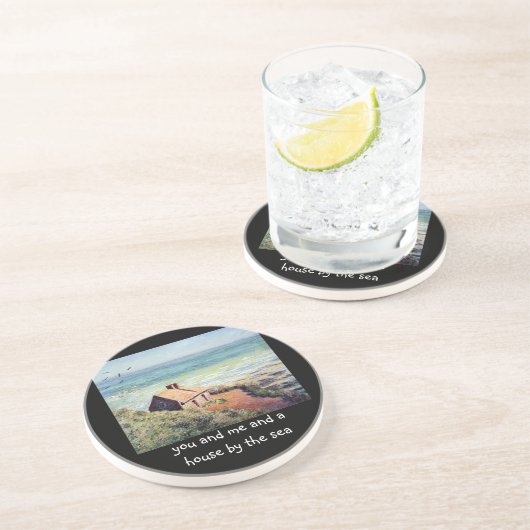 Dessous De Verre En Grès Costers par mer de Monet "Chambre" (Côté)