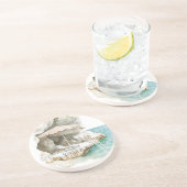Dessous De Verre En Grès Côte océanique italienne de Sicile (Côté)