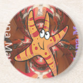 Dessous De Verre En Grès Couleur en cours (Devant)