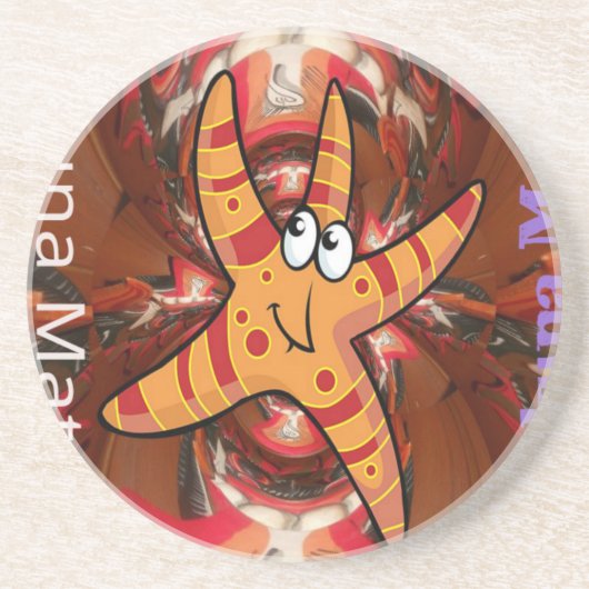 Dessous De Verre En Grès Couleur en cours (Devant)