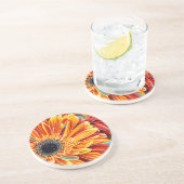 Dessous De Verre En Grès Couleurs éclatées II (Côté)