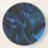 Dessous De Verre En Grès couleurs vibratoires art (Devant)