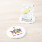 Dessous De Verre En Grès Couronne royale traditionnelle (Côté)