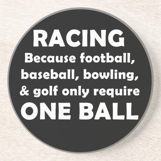 Dessous De Verre En Grès Course (Devant)