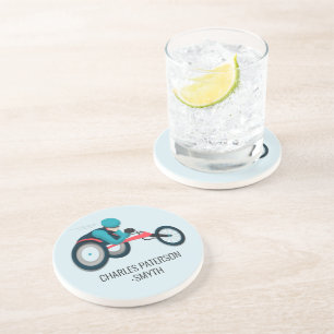 Dessous De Verre En Grès Course en fauteuil roulant