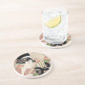 Dessous De Verre En Grès Courtesan Ichikawa de Matsuba Establishment (Côté)