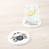 Dessous De Verre En Grès Crab-shaped cherry blossom (Côté)
