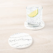 Dessous De Verre En Grès Cracks (Côté)