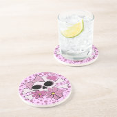 Dessous De Verre En Grès Crâne de punk (Côté)
