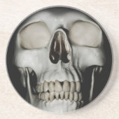Dessous De Verre En Grès Crâne simple (Devant)
