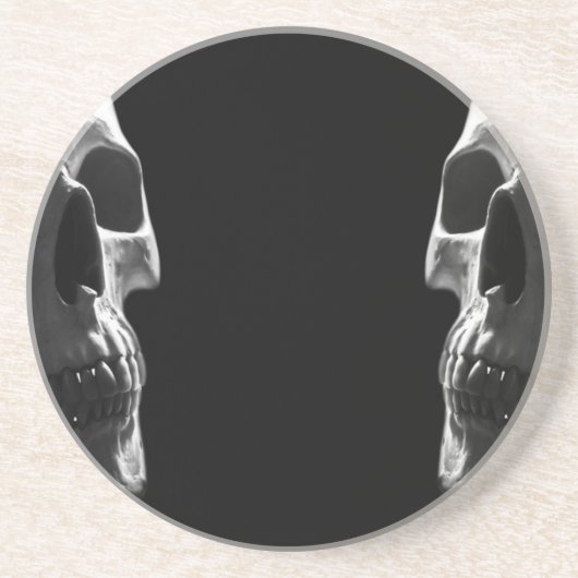 Dessous De Verre En Grès Crânes souriants (Devant)
