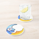 Dessous De Verre En Grès Crazy Moon Grès Coaster (Côté)
