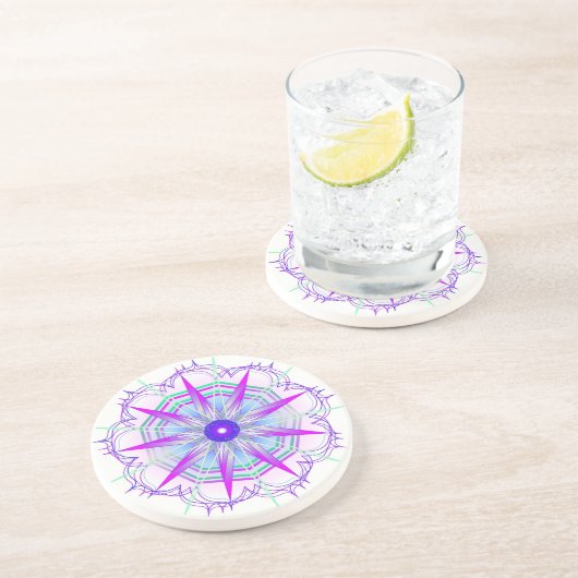 Dessous De Verre En Grès Creativity8 (Côté)