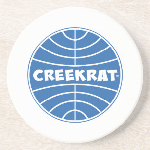Dessous De Verre En Grès CreekRat® CreekRat Co. Topanga - Malibu - CA