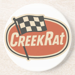 Dessous De Verre En Grès CreekRat® CreekRat Co. Topanga - Malibu - CA