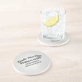 Dessous De Verre En Grès Créer votre propre - Personnaliser (Côté)