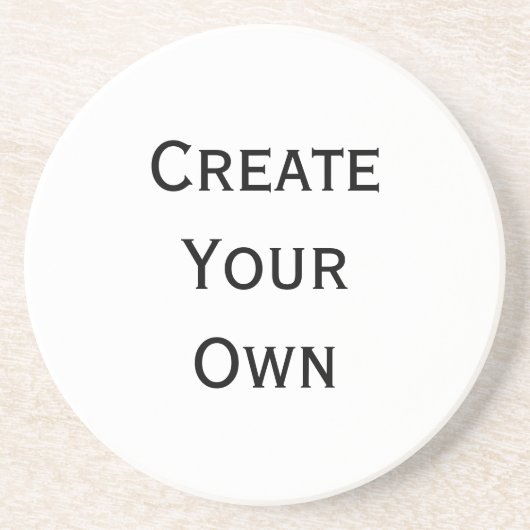 Dessous De Verre En Grès Créez votre propre (Devant)