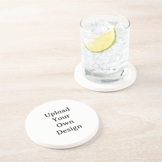 Dessous De Verre En Grès Créez Votre Propre Grès Personnalisé Simple (Côté)