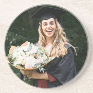 Dessous De Verre En Grès Créez Votre Propre Photo de Diplômé Personnalisée