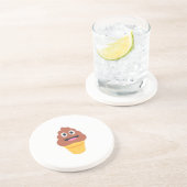Dessous De Verre En Grès crème glacée cône émoji (Côté)