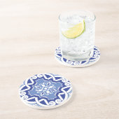 Dessous De Verre En Grès Crest méditerranéen (Côté)