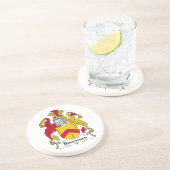 Dessous De Verre En Grès Crête de famille d'archer (Côté)