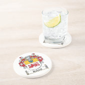 Dessous De Verre En Grès Crête de famille de Boland (Côté)