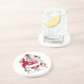 Dessous De Verre En Grès Crête de famille de cerf (Côté)