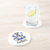 Dessous De Verre En Grès Crête de famille de Gilligan (Côté)