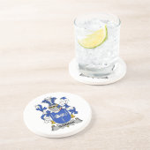 Dessous De Verre En Grès Crête de famille de Gorman (Côté)