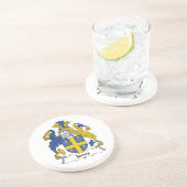 Dessous De Verre En Grès Crête de famille de Jones (Côté)