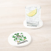 Dessous De Verre En Grès Crête de famille de McGarry (Côté)