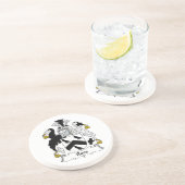 Dessous De Verre En Grès Crête de famille de Rees (Côté)