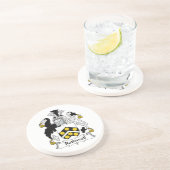 Dessous De Verre En Grès Crête de famille de Rothwell (Côté)