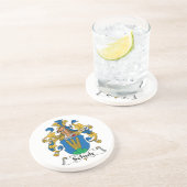 Dessous De Verre En Grès Crête de famille de Schulz (Côté)