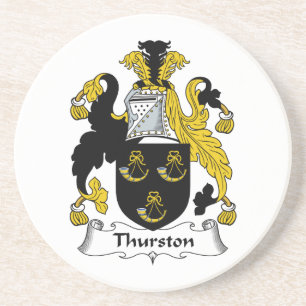 Dessous De Verre En Grès Crête de famille de Thurston