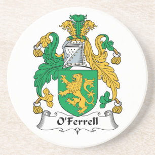 Dessous De Verre En Grès Crête de famille d'O'Ferrell