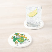 Dessous De Verre En Grès Crête de famille d'O'Ferrell (Côté)