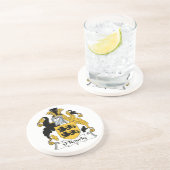 Dessous De Verre En Grès Crête de famille d'O'Rourke (Côté)