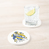 Dessous De Verre En Grès Crête française de famille (Côté)