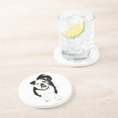 Dessous De Verre En Grès Crisp Pause, Bulldog Cheer (Côté)