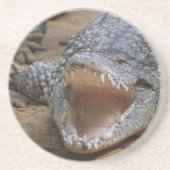 Dessous De Verre En Grès Crocodile (Devant)
