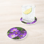 Dessous De Verre En Grès Crocus Lilac (Côté)