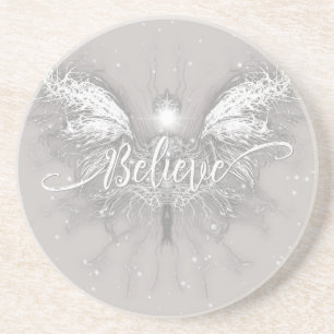 Dessous De Verre En Grès Croire Fairy Starlight Imaginaire