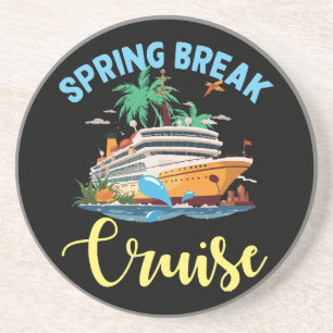 Dessous De Verre En Grès Croisière de vacances de printemps